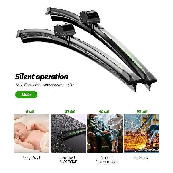 For Citroen C3 Picasso 2011-2017 24"+16"+11" Front Rear Wiper Blades Windshield Windscreen Window Cutter Accessories 2016 2017