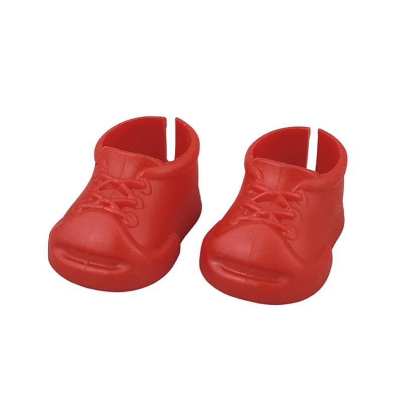 15/17/20cm Doll Shoes Plastic Mini Finger Shoes Clothing Accessory For 6.9/7.87 Inch Dolls