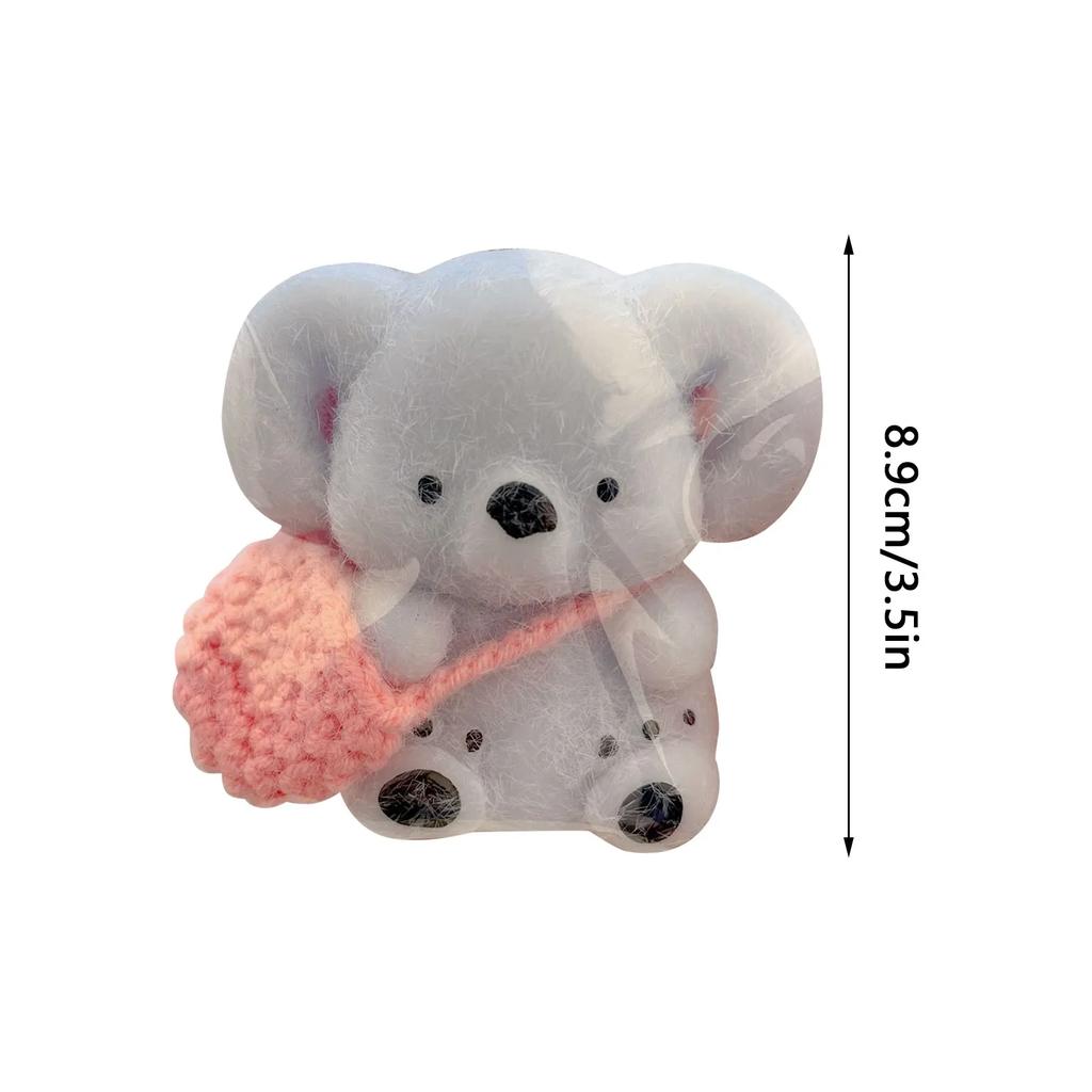 Cartoon Cute Koala Bear Low Rebound Toys Creative Decompression And Pinching Toy Fun Animal Decompression Venting Toy Bear Gift