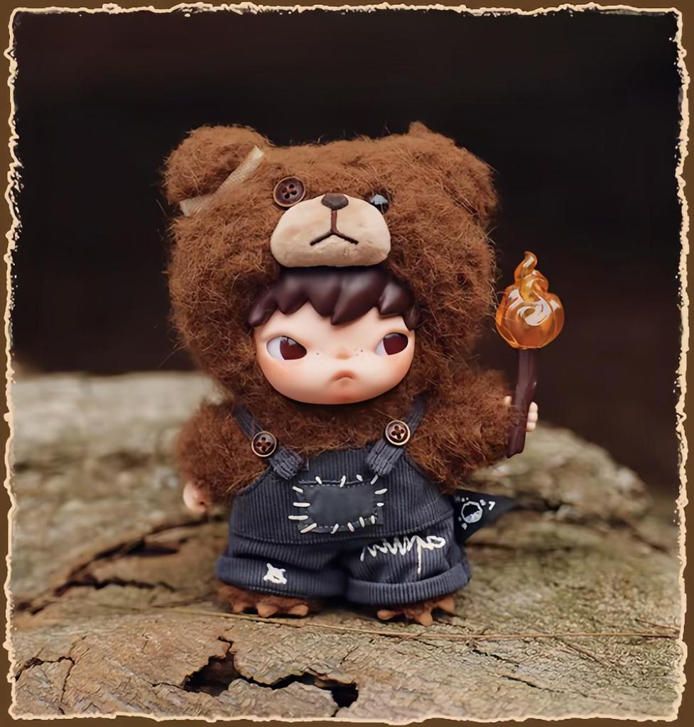 POP MART Hirono „Lebe wild – Kämpfe um Freude“ Designer-Kunstspielzeug Niedliche Sammlerfigur