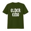 Gothic Elder Emo Letter Print Streetwear Casual T Shirt vintage Washed fashion graphic designer clothes Versatile Stylish homme