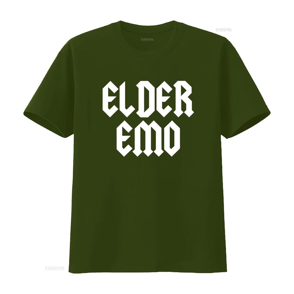 Gothic Elder Emo Letter Print Streetwear Casual T Shirt vintage Washed fashion graphic designer clothes Versatile Stylish homme
