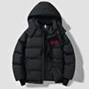 Grensoverschrijdende buitenlandse handel 25 nieuwe winter warme retro losse hooded broodkleding mannen en vrouwen hetzelfde mode verdikte jas