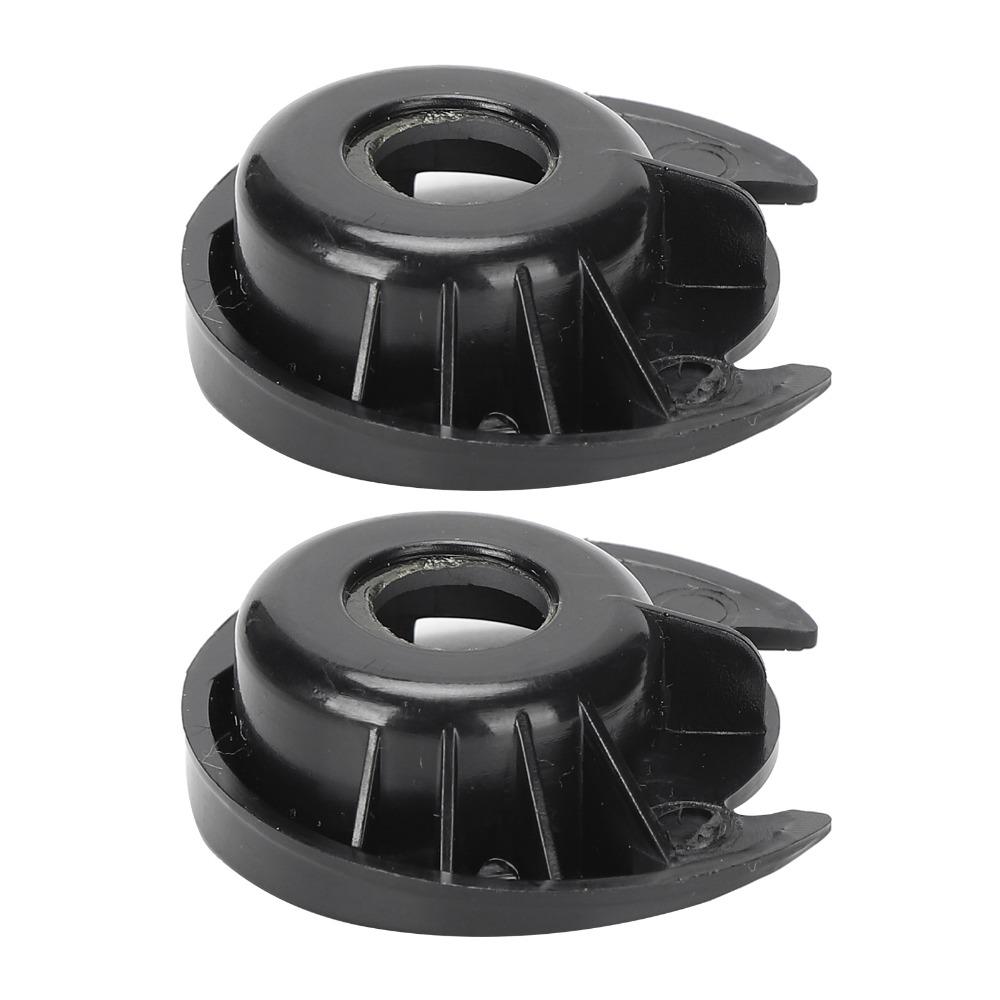 2pcs Plastic Bobbin Case High Compatibility Lightweight Sewing Machine Parts Durable Multifunctional Plastic Bobbin Case