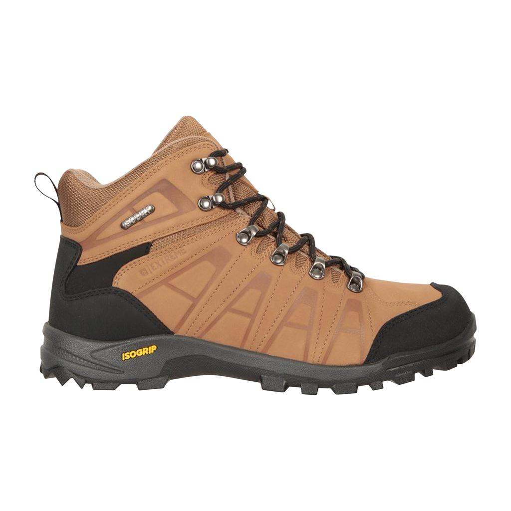 Mountain Warehouse Mens Hurricane Extreme Leather IsoGrip Waterproof Boots