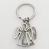 Schutzengel Schlüsselanhänger Silber Metall Anhänger für Autoschlüssel Segnungsanhänger Schmuck