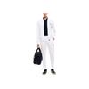 Emporio Armani EA7 Color Block Logo Button Short Sleeve Polo Shirt Men Tops Dark-Blue 7M000168-AF13755-UB102