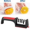 3/4 Segment Knife Sharpener Kitchen Professional Knife Sharpener Handheld Multifunctional Sharpening Stone Manual Knife Sharpene