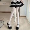 Pure Desire White Stockings Schoolgirl Lolita Socks Girl Milk White Soft Sister Pantyhose Anti-hook Ins Summer