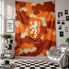Netherlands Football Wall Tapestry Home Decor Wall Hanging Cloth for Bedroom Living Room Background