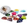 Guitar 20 Celluloid and Felt Picks for Extra Thick Gauge Picks, Pack, Guitar, Bass, Ukulele, Plectrum, Thin, Medium, Thick,