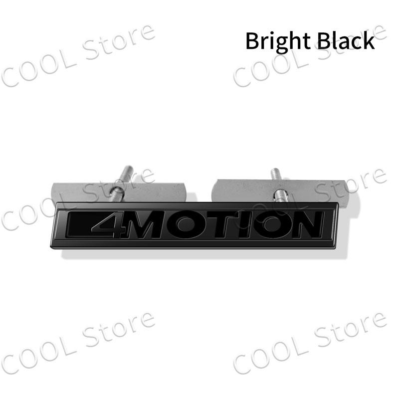 AABIP1 3D Car 4motion Emblem Logo Trim Front Hood Grille Badge Rear Trunk Sticker For VW Volkswagen Polo Golf Passat Jetta Accessories