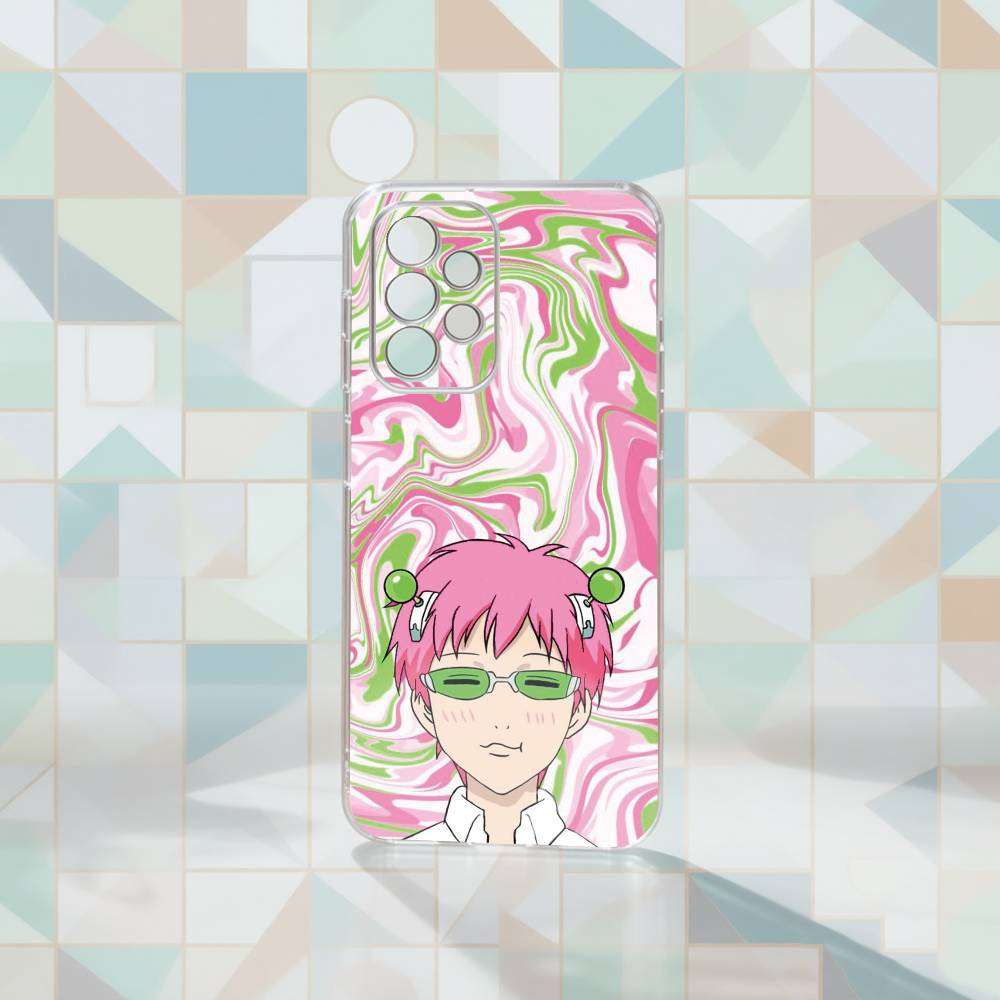 Kusuo Saiki Phone Case For Samsung S25,S24,S21,S22,S23,S30,Ultra,S20,Plus,Fe Transparent Cover