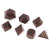 7 Pcs. Vintage D4 D20 Metal Cube For Board Game, Zinc Alloy