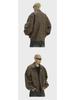Men's Trendy Retro Brown Distressed Leather Jacket - Cool Design, Casual Lapel, Perfect for Couples