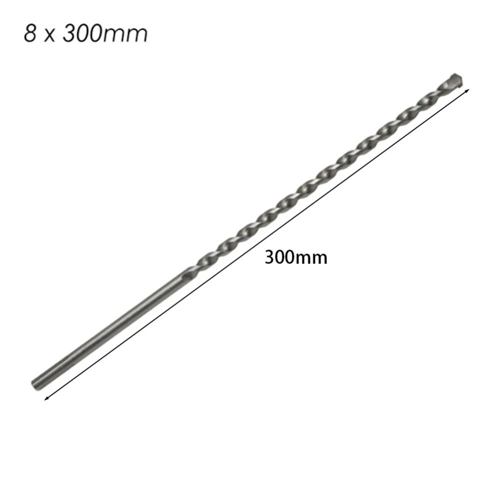 1Pcs Triangle Shank Impact Drill Bit Penetrating The Wall Twist Drill Bit  For Masonry Concrete