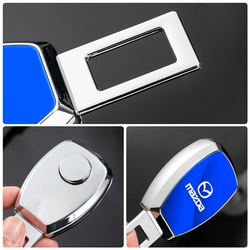 Car Seat Belt Extender Seatbelt Lock Buckle Clip Plug Accessories For Mazda 3 6 CX5 2 CX3 CX9 MX5 RX8 Axela Demio Atenza MS GJI