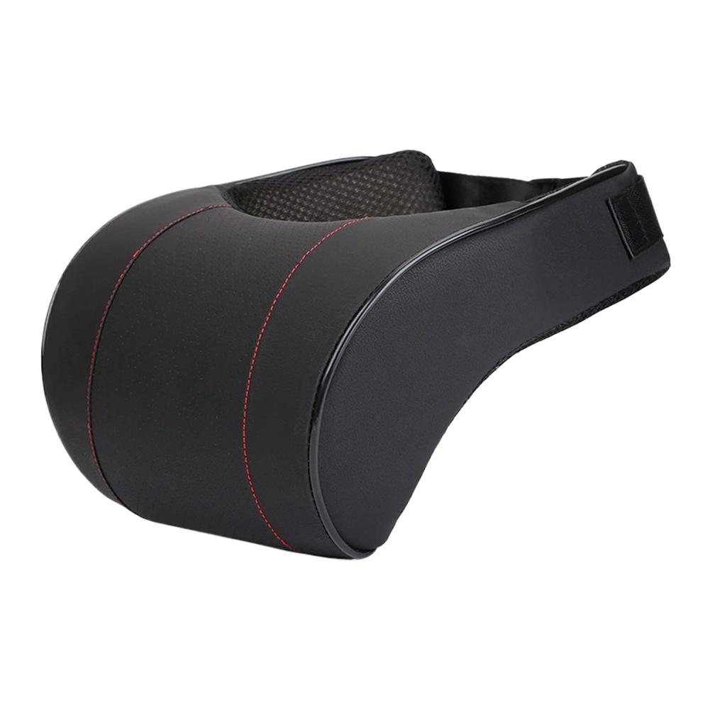 Auto Kopfstützen Leder Memory Schwamm Unterstützung Nackenstütze Vier Jahreszeiten Universal Atmungsaktiv Auto Nackenkissen Autozubehör Innenraum
