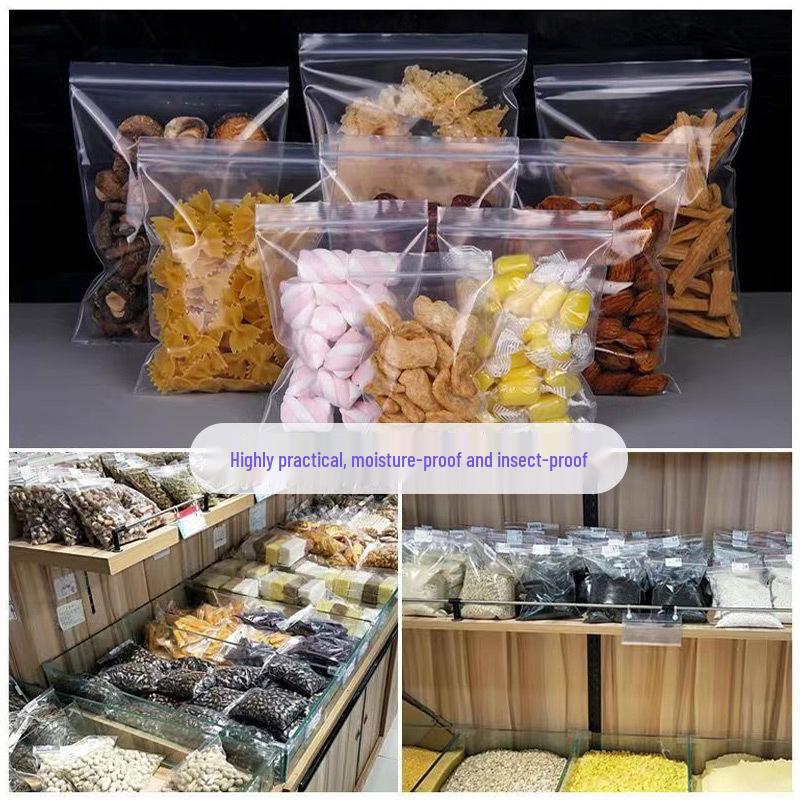 Selbstversiegelnder PE-Verpackungsbeutel in Lebensmittelqualität für Zubehör und Masken