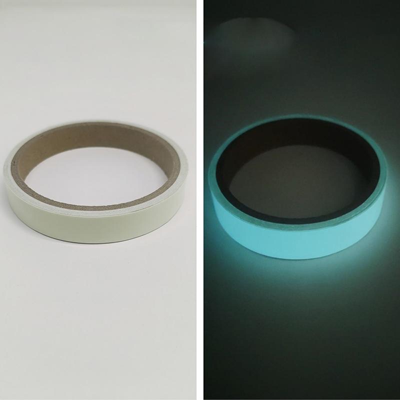 2 Stück Leuchtband für Fahrräder, selbstklebend, 3M/5M, leuchtende Sicherheitsaufkleber für Fahrradrahmen und Räder, für Nachtfahrten