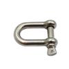 4pcs Robusts Stainless Steel D Rings Heavy Duty D Shackles Rusts Resistant Connectors for Hassle Frees Gear Fastening