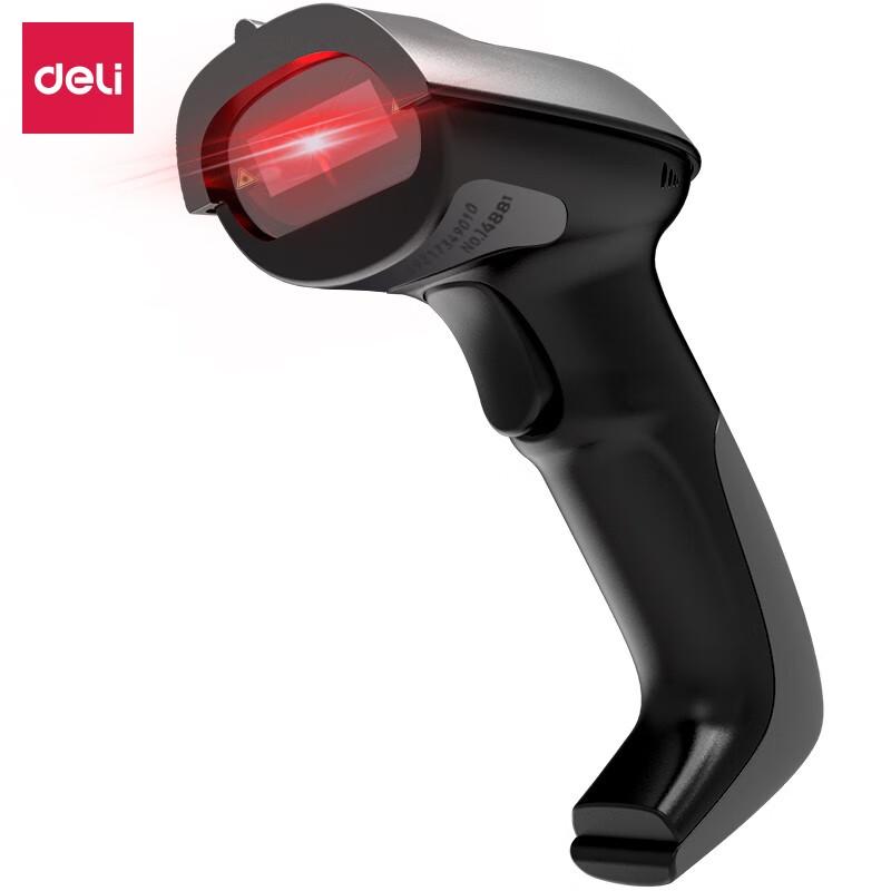 Deli 14881S Wireless 1D Laser Barcode Scanner