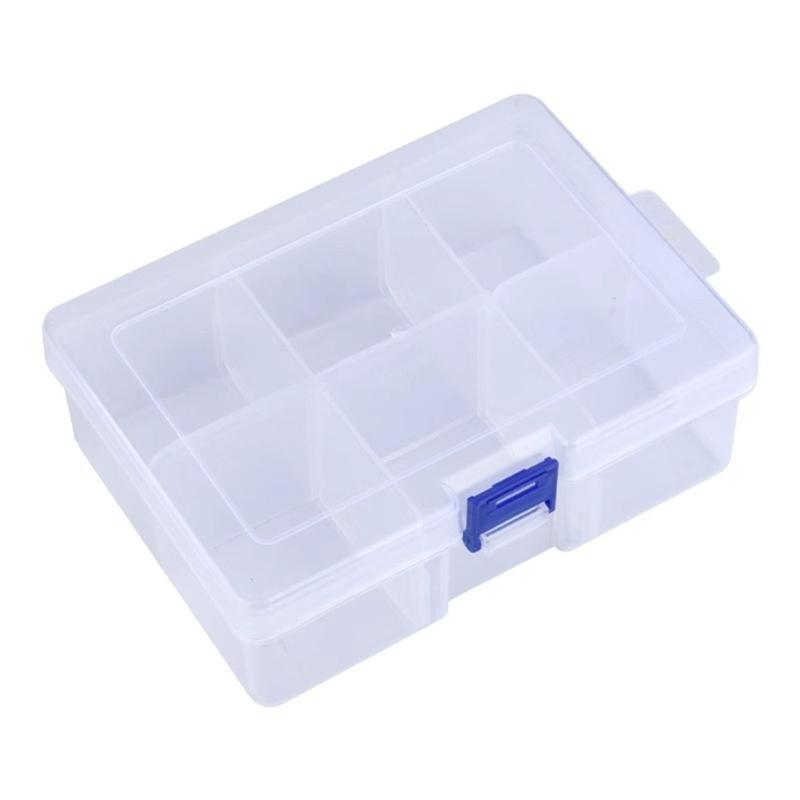 Tool Box Screw Organizer Removable Compartment Plastic Small Parts Organizer Hardware Organizer Box for Garage