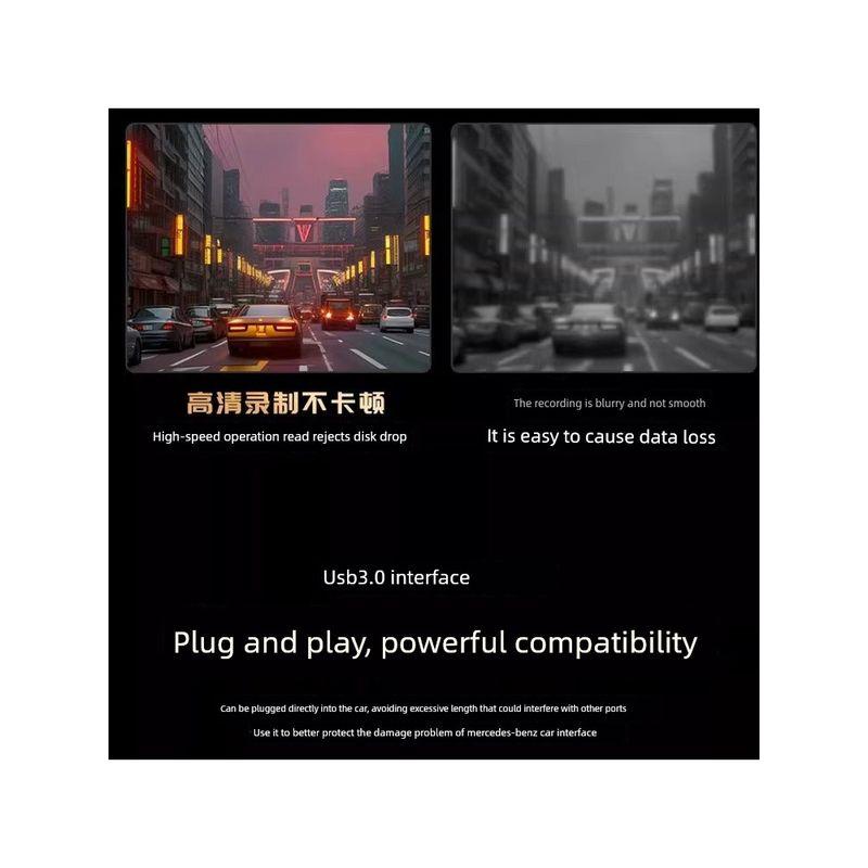 Suitable for Leapmotor B10C10C16C11C01B01 Dashcam USB Flash Drive Dedicated for Sentry Mode In-Car USB Drive