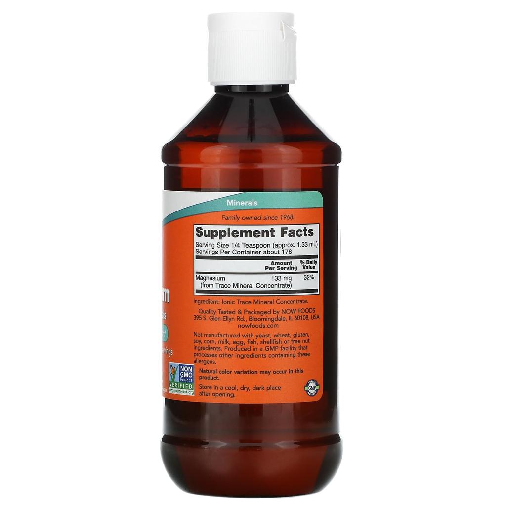 Liquid Magnesium & Trace Minerals, 8 Fl Oz (237 Ml)