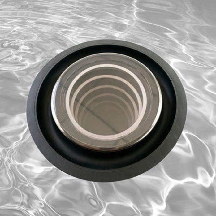 DIY Sound Passive Speaker Diaphragm Part with Rubber Design, Round Black Single Unit for Speaker Repair and Cabinet Rebuild Project Use