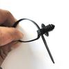 Cable tie with threaded head, cables. 220 mm. 100 pcs.