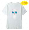 Interesting Novel Alpaca Cartoon Print Pattern Hip Hop Cool Street Wear Fashion Casual Summer Unisex Unisex Universal Tshirt