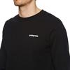 Patagonia Logo Responsibility Long Sleeve Size 39161 Men's P-6 T-Shirt, M, Black,