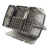 Practical Useful High Quality Cutlery Basket Fittings For Bosch SMZ5100 For Siemens SZ73100 Gray Plastic Replacement Accessories