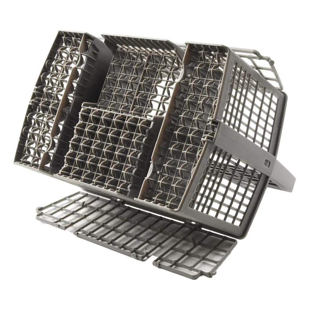 Practical Useful High Quality Cutlery Basket Fittings For Bosch SMZ5100 For Siemens SZ73100 Gray Plastic Replacement Accessories
