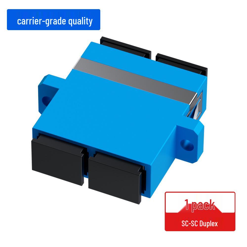 Telecom-Grade FC To SC/LC Fiber Adapter with FC Flange