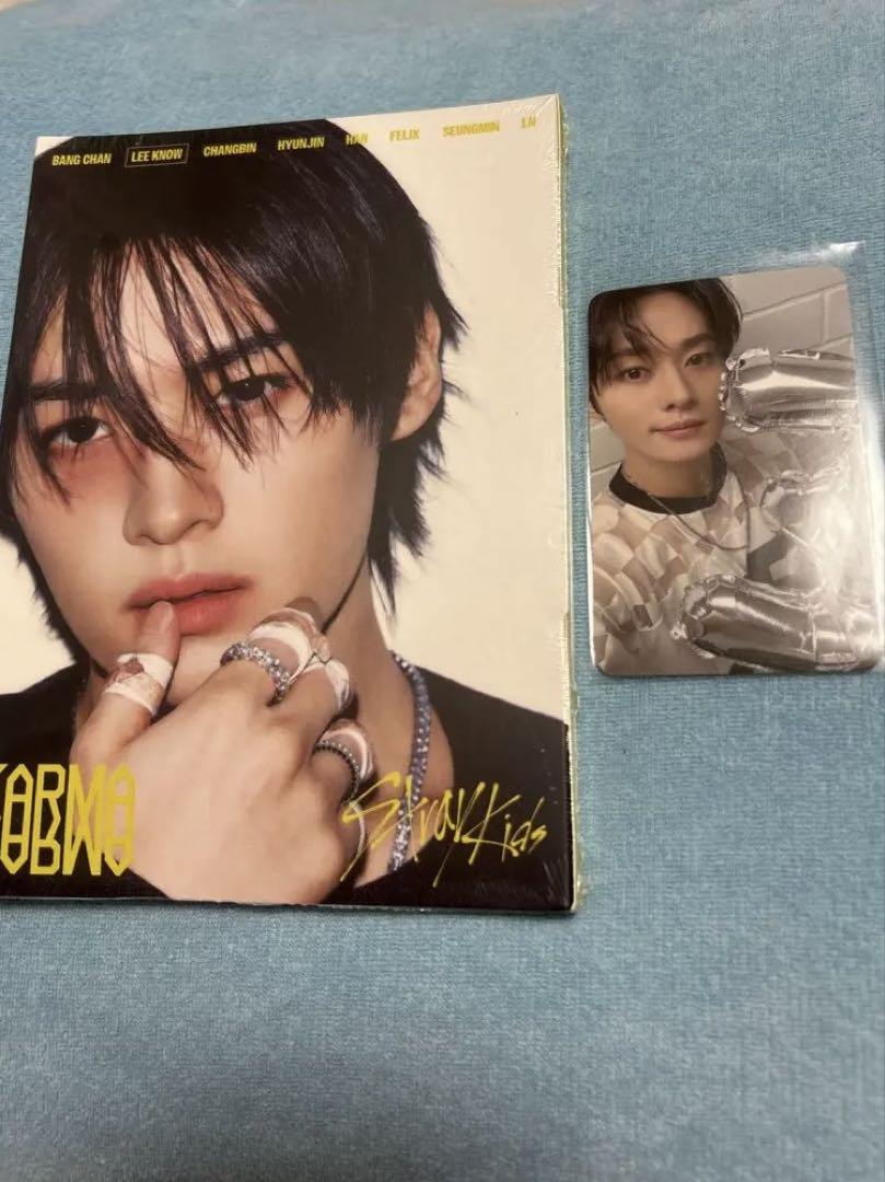 

[USED] straykids LEEKNOW Reno Karma FANS Bonus Trading Card