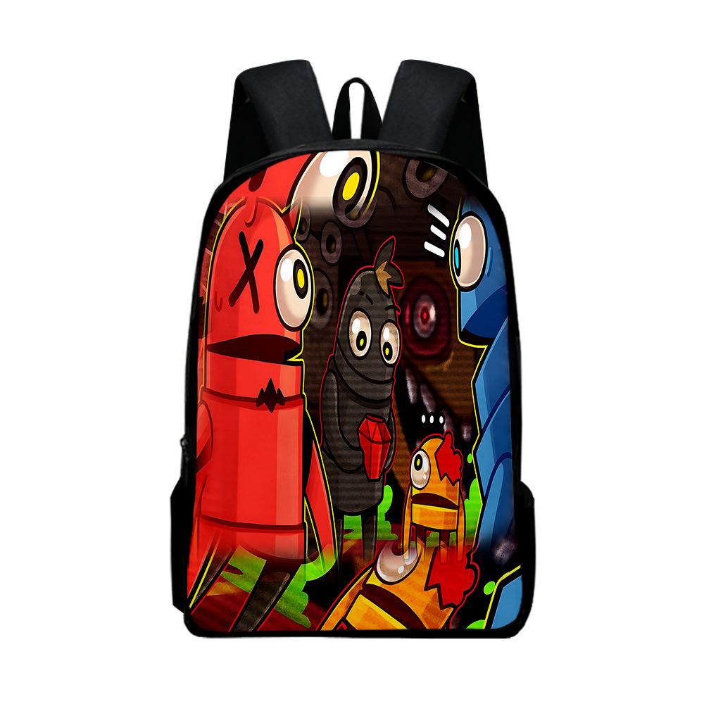 Klassische Neuheit Cool R.E.P.O repo Notizbuch Rucksäcke Schüler Schultaschen 3D-Druck Oxford Wasserdicht Jungen/Mädchen Laptop Rucksäcke