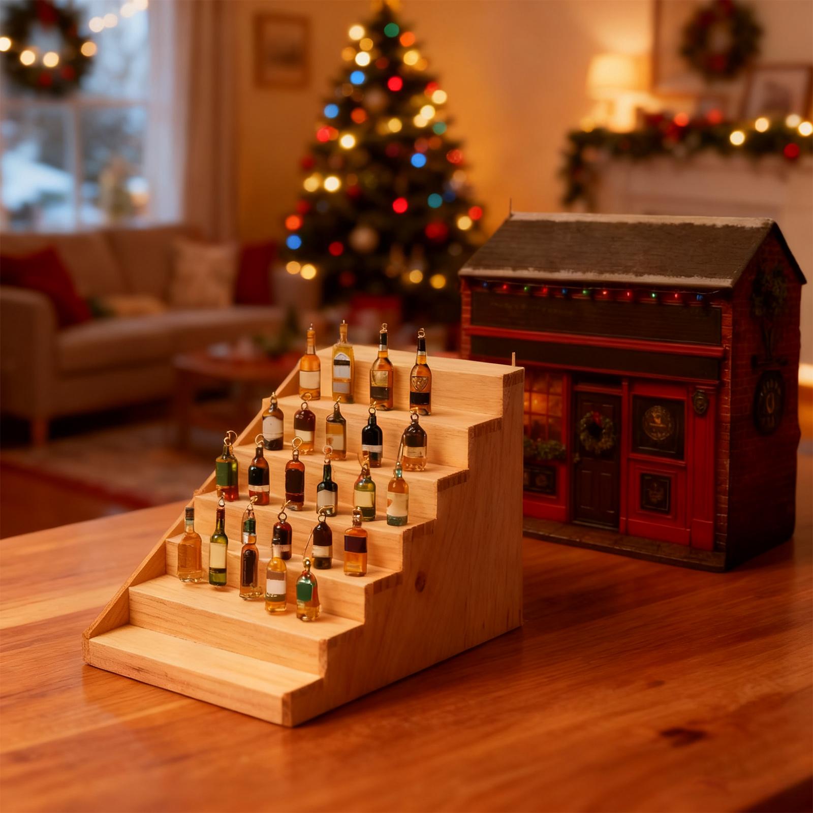 

3D Плоская Коробка Самолет 24 шт. Серия Адвент-календарь Рождественский Обратный Отсчет One Size