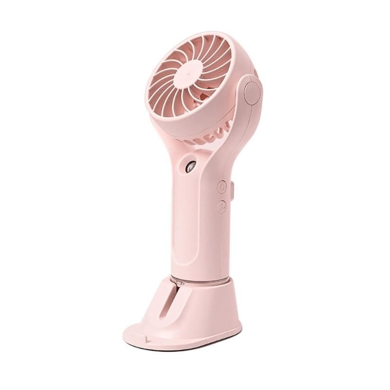 Quiet Fan USB Handheld Fan Powerful Fan Quiet Fan Portable Fan Bedside Fan Suitable for Bedroom Office and School