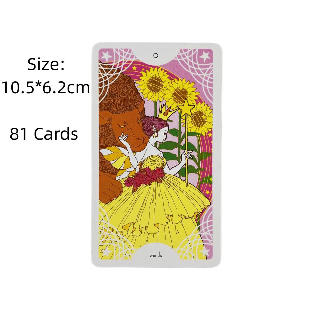 Star Spinner Tarot Cards English Version Fun Fairies Board Games Playing Family Party Entertainment With PDF