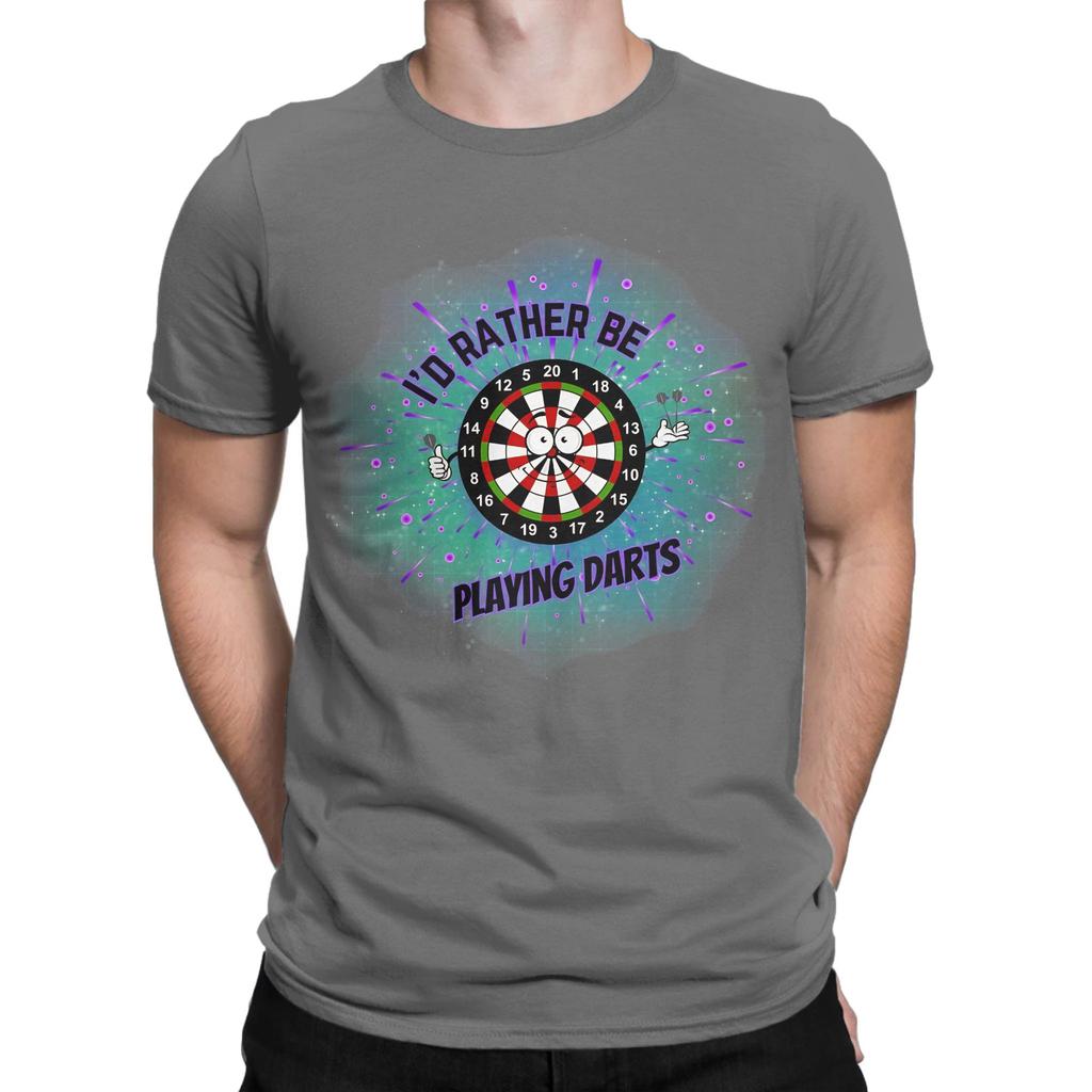 Classic Funny 100 Cotton Tshirt Darts Dartboard Tees Tops For Unisex