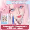 30 ks Průhledné Neviditelné Tenké Náplasti na Nos s Pinzetou Stahující Křídla Nosa Patch Pro Cosplay Speciální Zmenšení Nosa