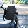 Motorcycle Phone Holder Mount Aluminum Alloy Moto Bicycle Rearview Mirror Bracket Bike Rearview Mirror Stand Mount