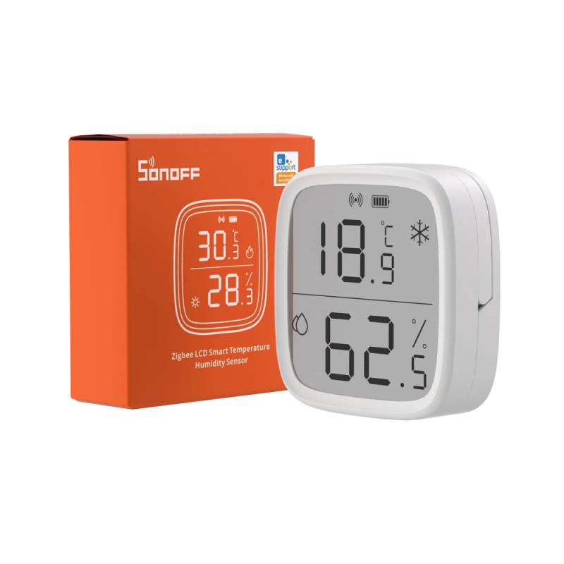 SONOFF SNZB-02D Zigbee Smart Temperature Humidity Sensor Transducer Real-time Monitor Ewelink Alexa Google Home Assistant Alice