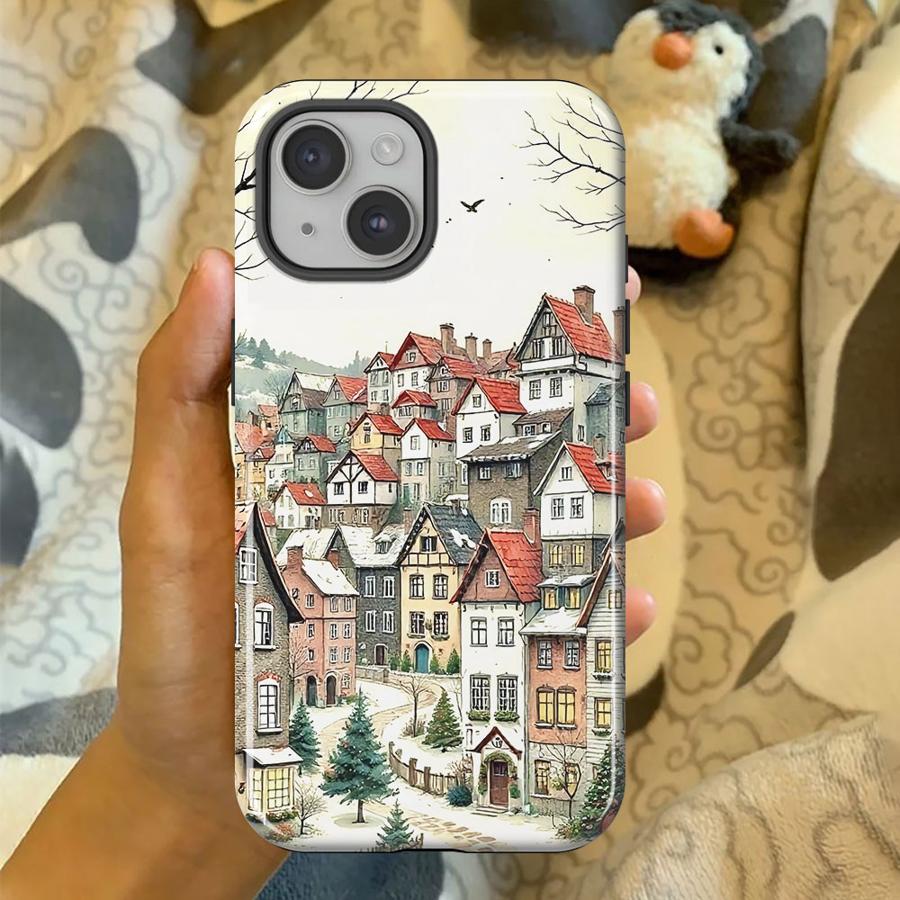 

Чехол для телефона Xiaomi Redmi Note 14 Pro Plus 5G 14 4G Мягкий чехол Capa Тихая рождественская ночь Redmi Note 14 4G (Global)