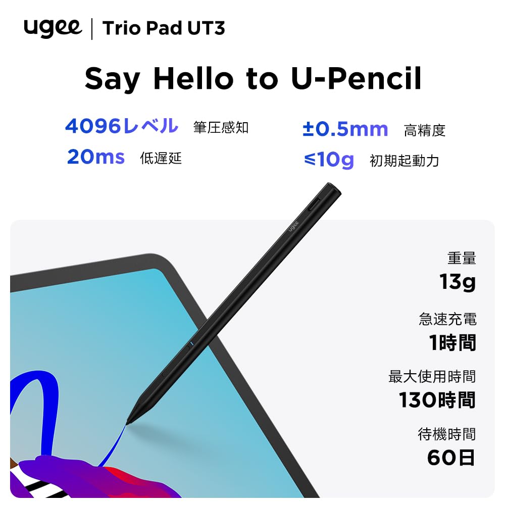 Coming in UGEE UT3 Android 14 GMS 10000mAh 27W Fast Dual and Wireless Projection [14.25-inch Tablet, 2024] Tablet, 2.4K Display, 8GB+256GB RAM,