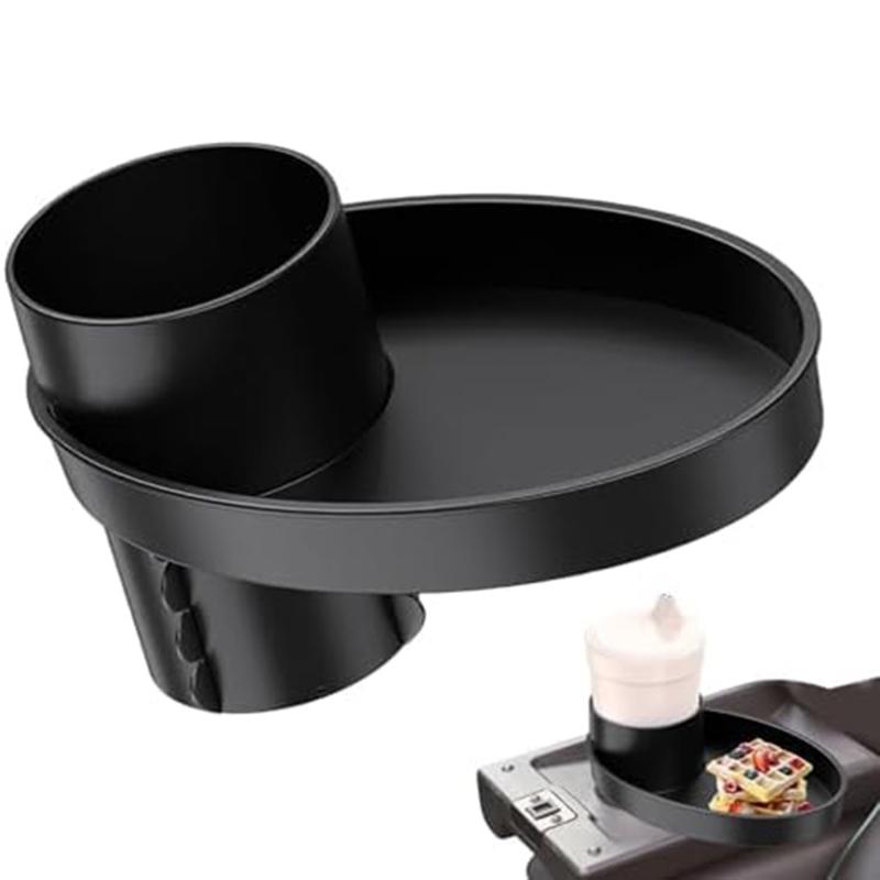 Car Snack Tray Storage Rack Sundries Tray Car Water Cup Holder Box Drink Rack Safety Seat Snack Shelf Automotive Interior