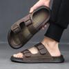 Men's Casual New Breathable Summer Fashion Slippers Anti Slip Anti Odor Soft Bottom Wear-resistant Beach Teenagers Sports Sandal