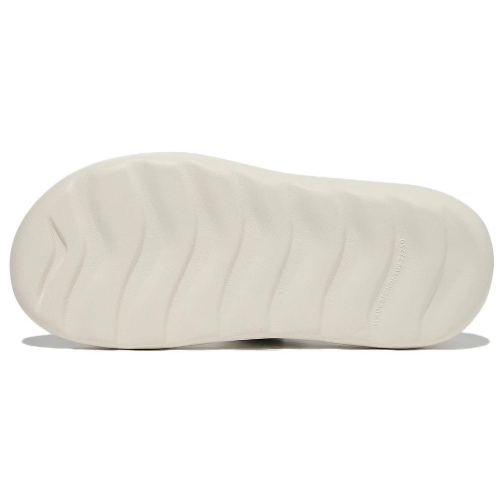 FILA Drifter Tube Sandals Slip Resistant Abrasion Resistant Sports Sandals Unisex Beige Gray Korean Style 1SM02573F_300